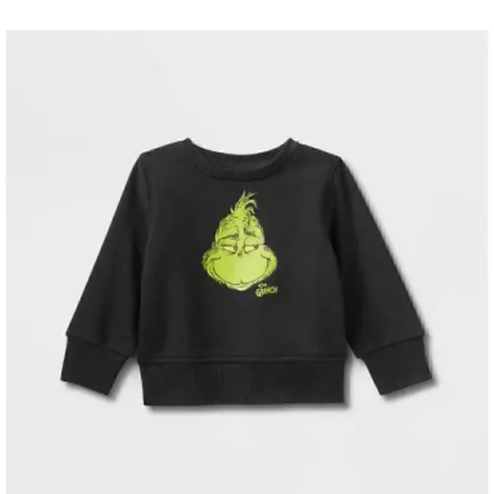 Nwt  Baby Boy or Girl The Grinch Sweatshirt
